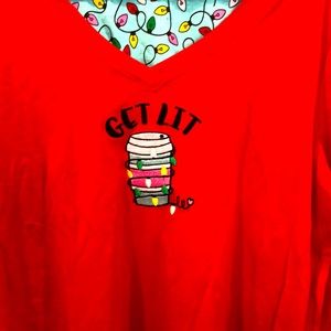 NWT fun holiday night shirt